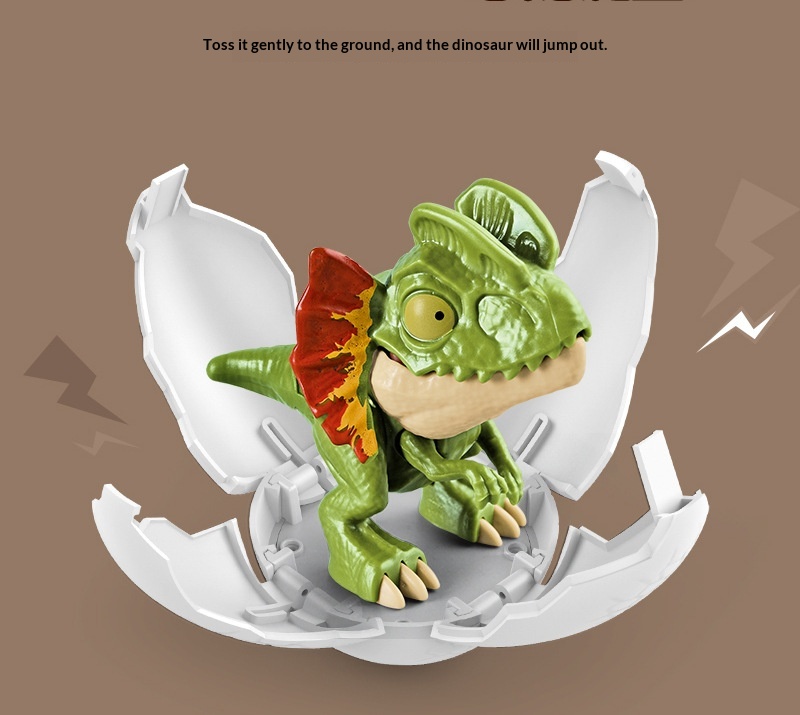 Uovo di dinosauro trasformabile figurina animale morde dito_voghion.com