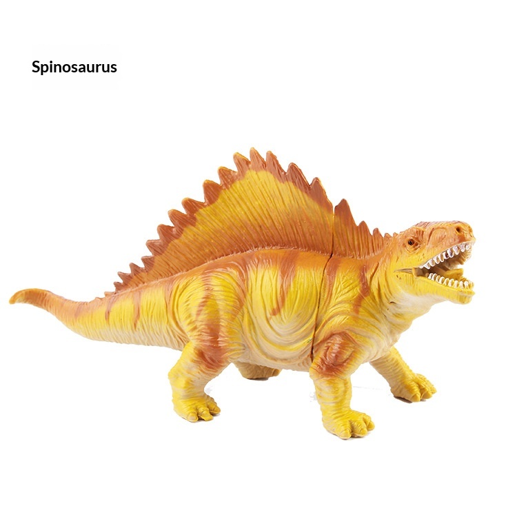 New Simulation BB Squeaky Children's Educational Model Toy Soft Plastic Sound Dinosaur Multiple Options Available_voghion.com