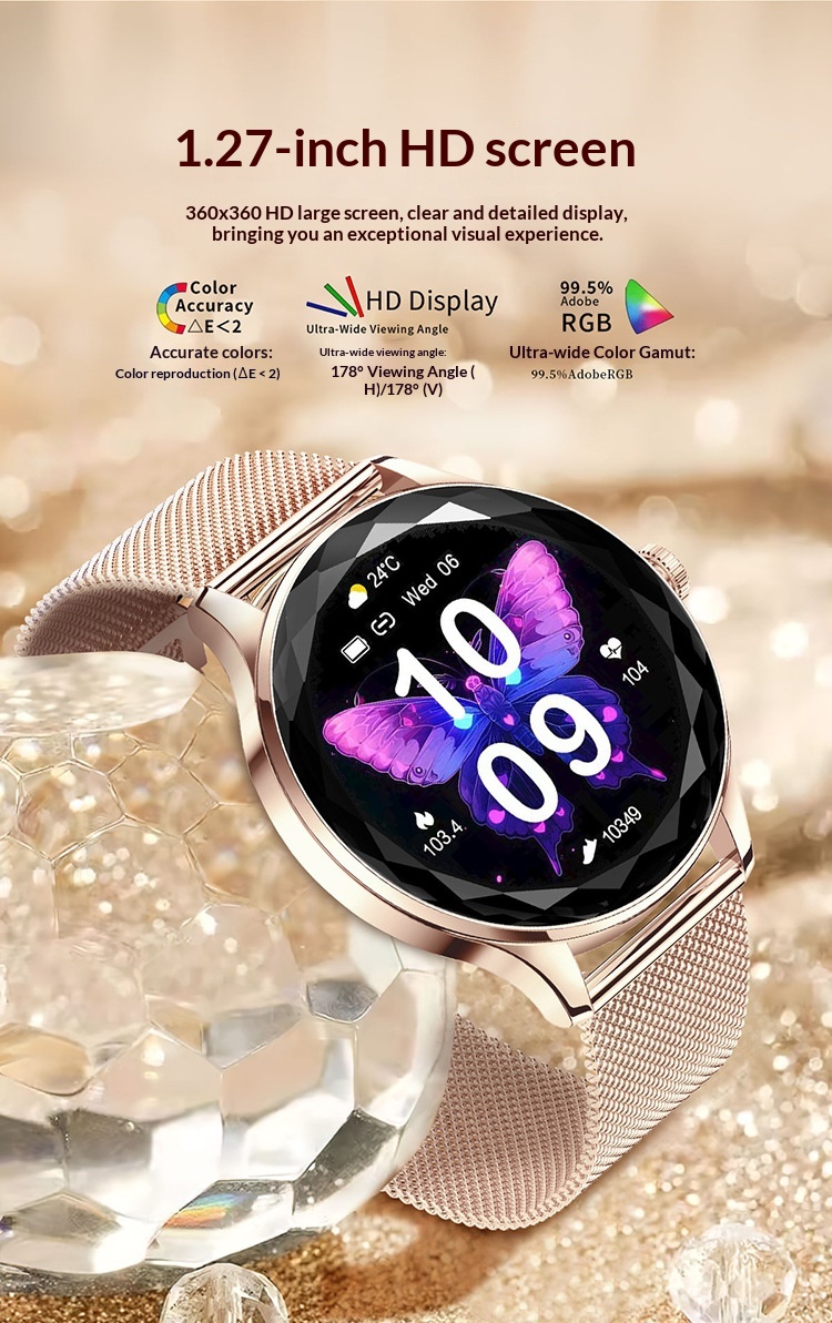 Cross-border NX23PRO Smart Bluetooth Call Information Push Multi-dial Multi-functional Women's Sports Watch_voghion.com