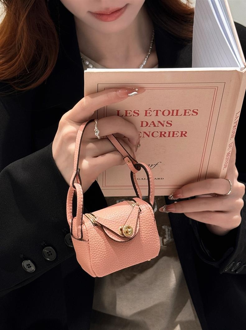 Kreative Mini-Tasche, geeignet als Schutzhülle für AirPods Pro 2 Bluetooth-Kopfhörer, Münzgeldbörse und Autoschlüssel-Zubehör_voghion.com