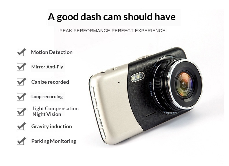 Dashcam Mit Front- Und Rückkamera Hd Nachtsicht Auto Dash Cam_voghion.com