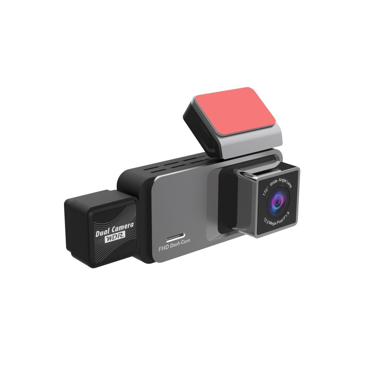Cross-Border New Product Dash Cam HD Night Vision 1080P Triple Recording Dual Display WIFI Car Sharing Vehicle DVR_voghion.com