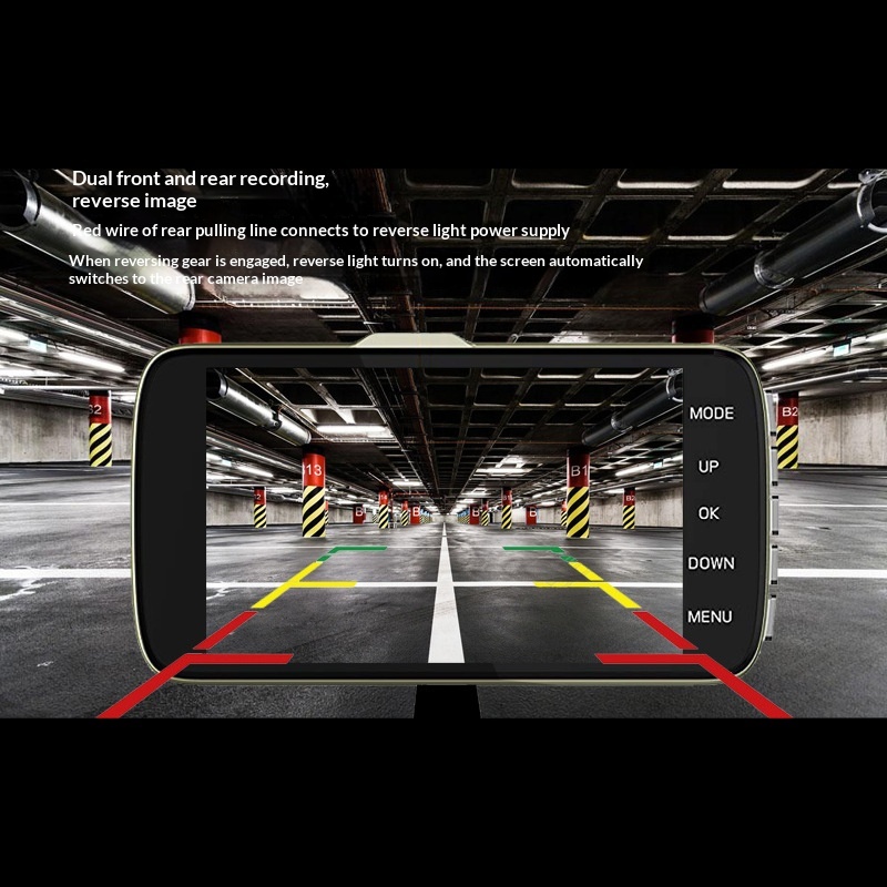 Dashcam Mit Front- Und Rückkamera Hd Nachtsicht Auto Dash Cam_voghion.com