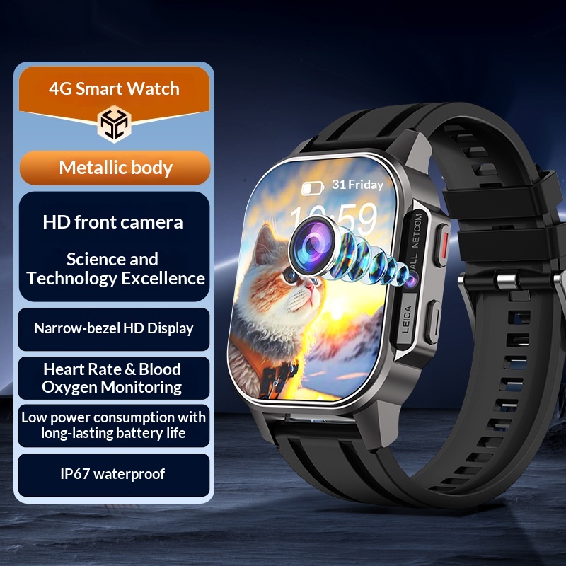 Carta sportiva per adulti per il commercio estero transfrontaliero S10 Smart Island Huaqiangbei Versione cellulare 4G Smartwatch per bambini_voghion.com