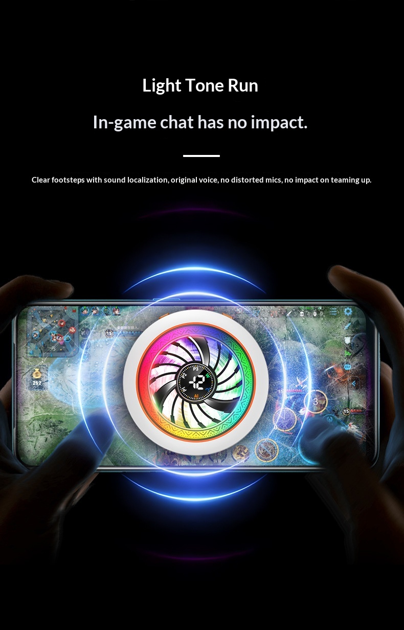 2026 New Model K6 Mobile Phone Cooler With Four-Level Adjustment, AI Temperature Control, Semiconductor Cooling,_voghion.com