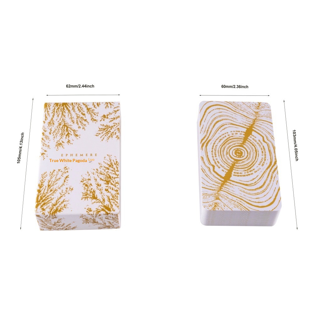 Advanced Waite High Frequency True White Tarot Cards With Electronic Guide_voghion.com