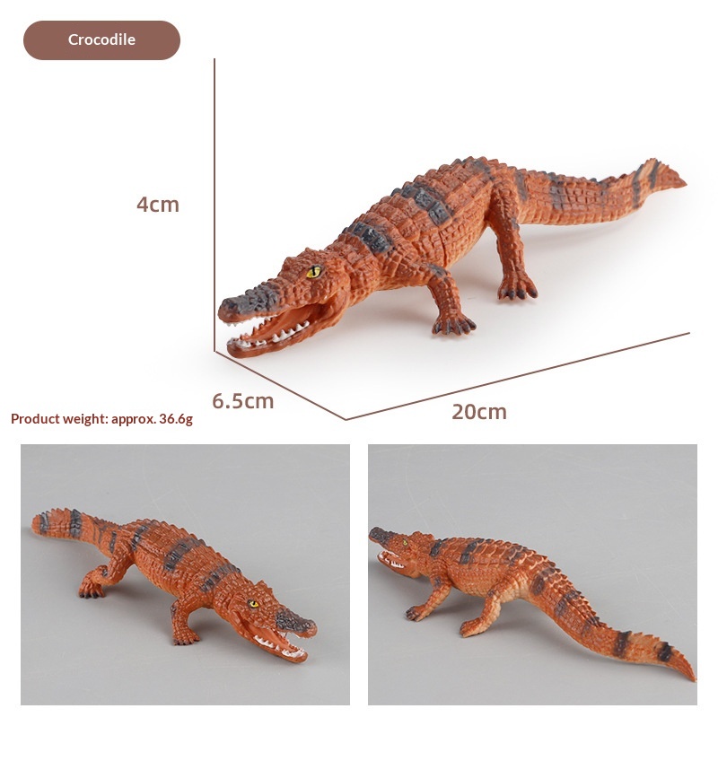 Educational Wildlife Animal Figures Set For Kids Early Learning_voghion.com