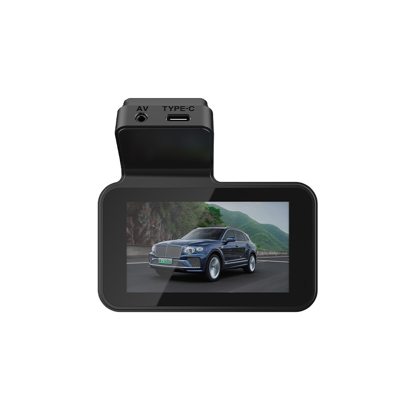 New 3inch Dash Cam 2K Ultra HD No Installation Night Vision GPS 4K Front And Rear Dual Lens Dashcam_voghion.com