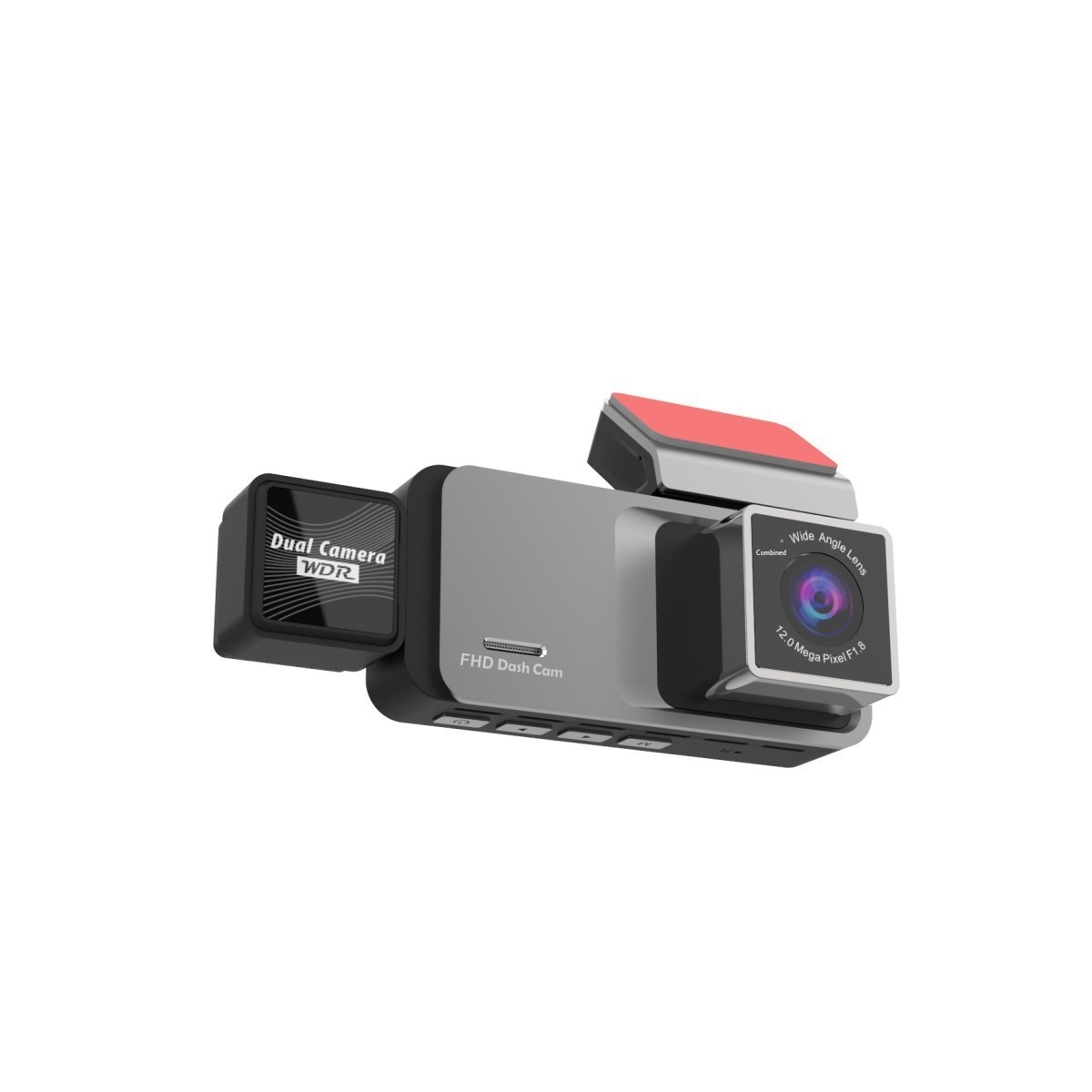 Cross-Border New Product Dash Cam HD Night Vision 1080P Triple Recording Dual Display WIFI Car Sharing Vehicle DVR_voghion.com