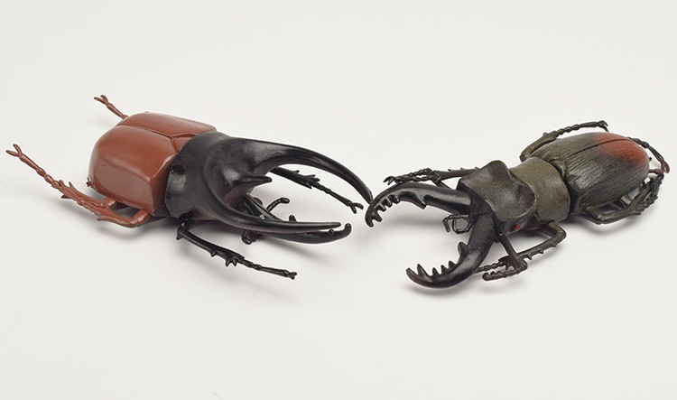 Statuetta animale scarabeo realistica giocattolo per bambini_voghion.com
