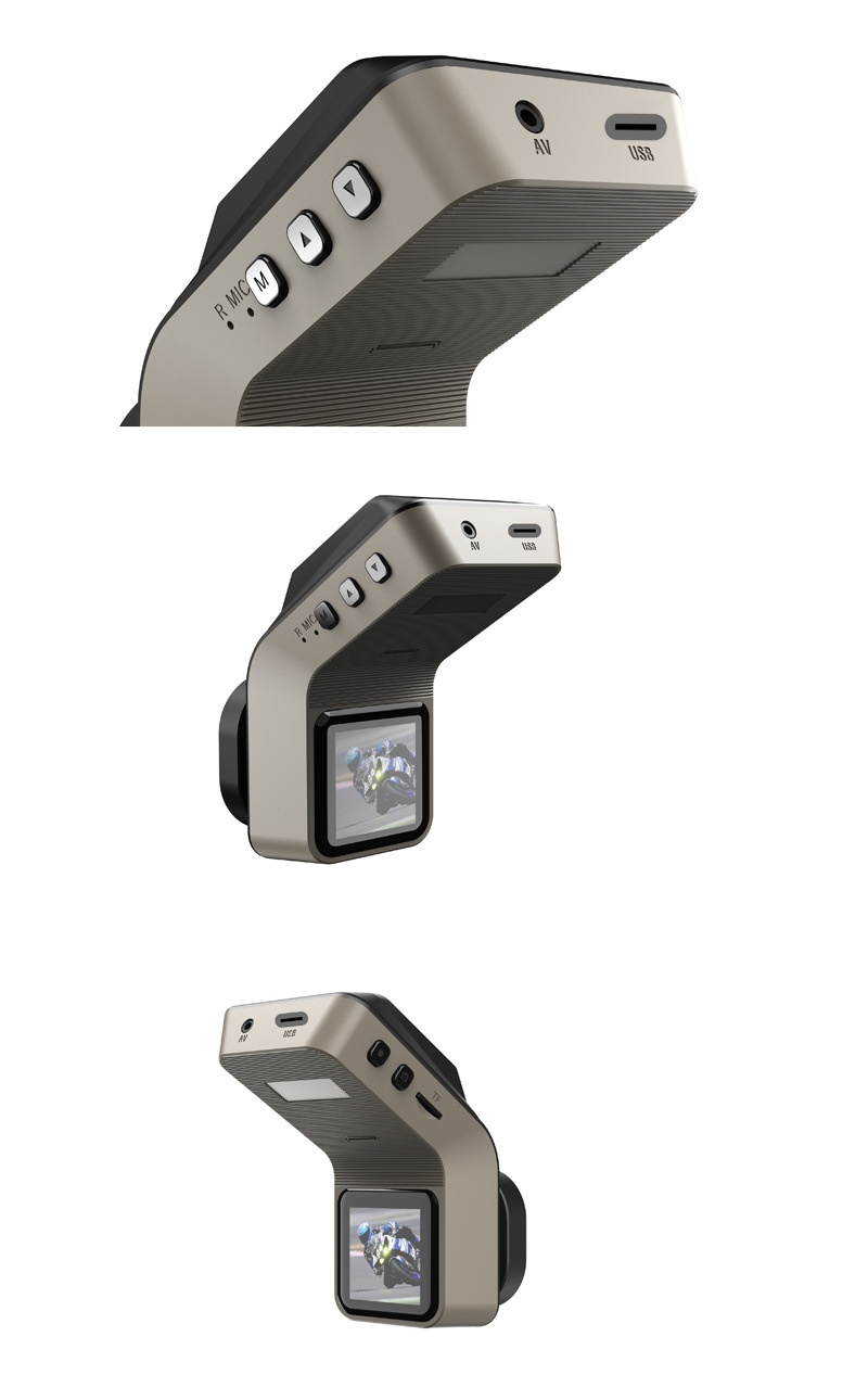 Dashcam 2k fram- och backkamera med parkeringsövervakning_voghion.com