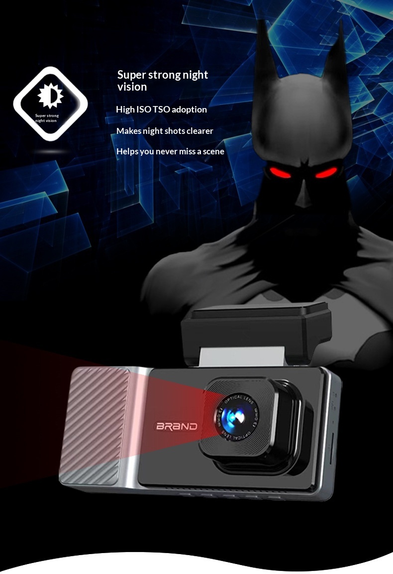 Nowa kamera samochodowa Coss-bode Model A8 z łącznością Wi-Fi, noktowizorem o wysokiej rozdzielczości i obiektywem szerokokątnym_voghion.com