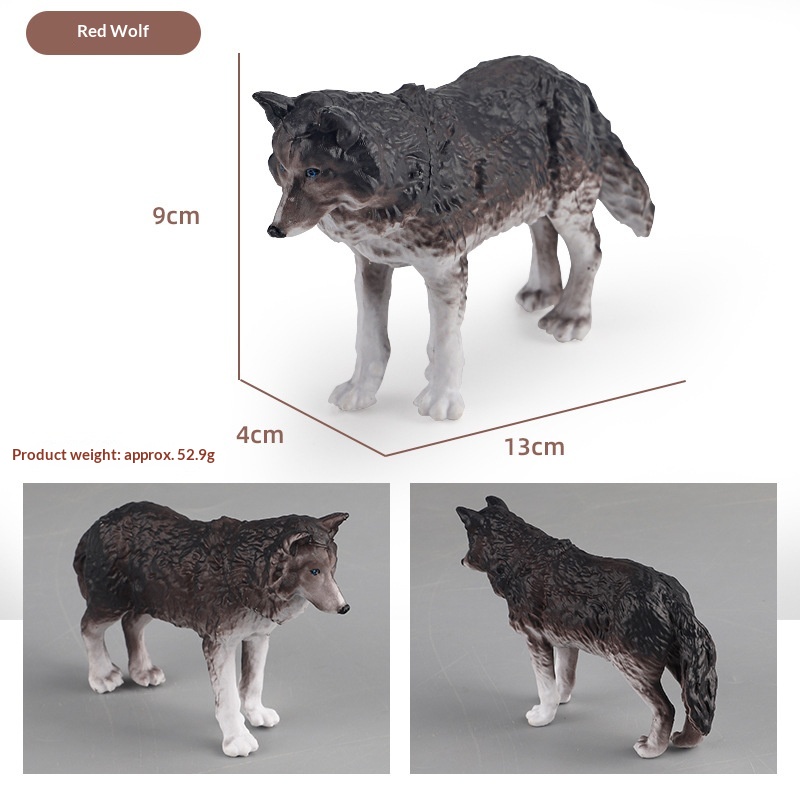 Educational Wildlife Animal Figures Set For Kids Early Learning_voghion.com