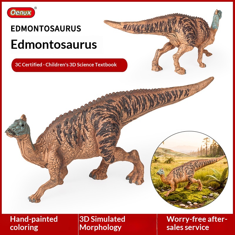 Children's Dinosaur Toy Jurassic Realistic Animal Model Edmontosaurus Ornithoraptor Cryolophosaurus_voghion.com