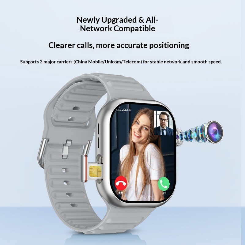 Carta sportiva per adulti per il commercio estero transfrontaliero S10 Smart Island Huaqiangbei Versione cellulare 4G Smartwatch per bambini_voghion.com