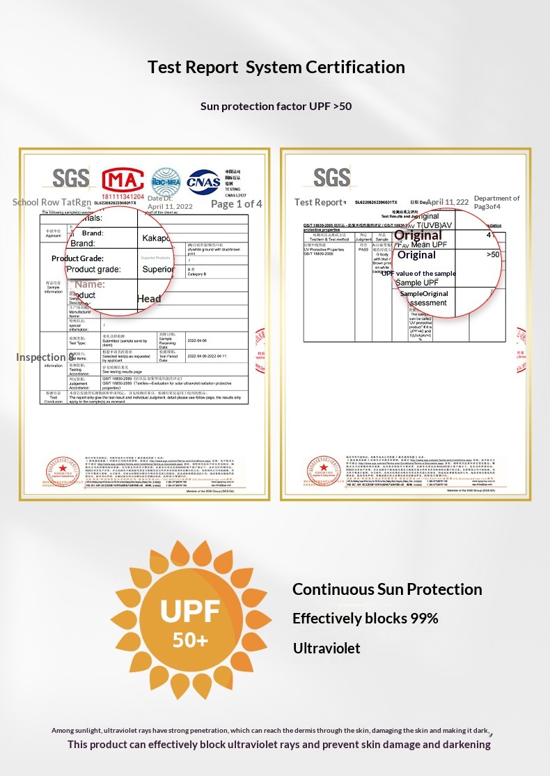 Masque de cyclisme refroidissant anti uv en soie glacée_voghion.com