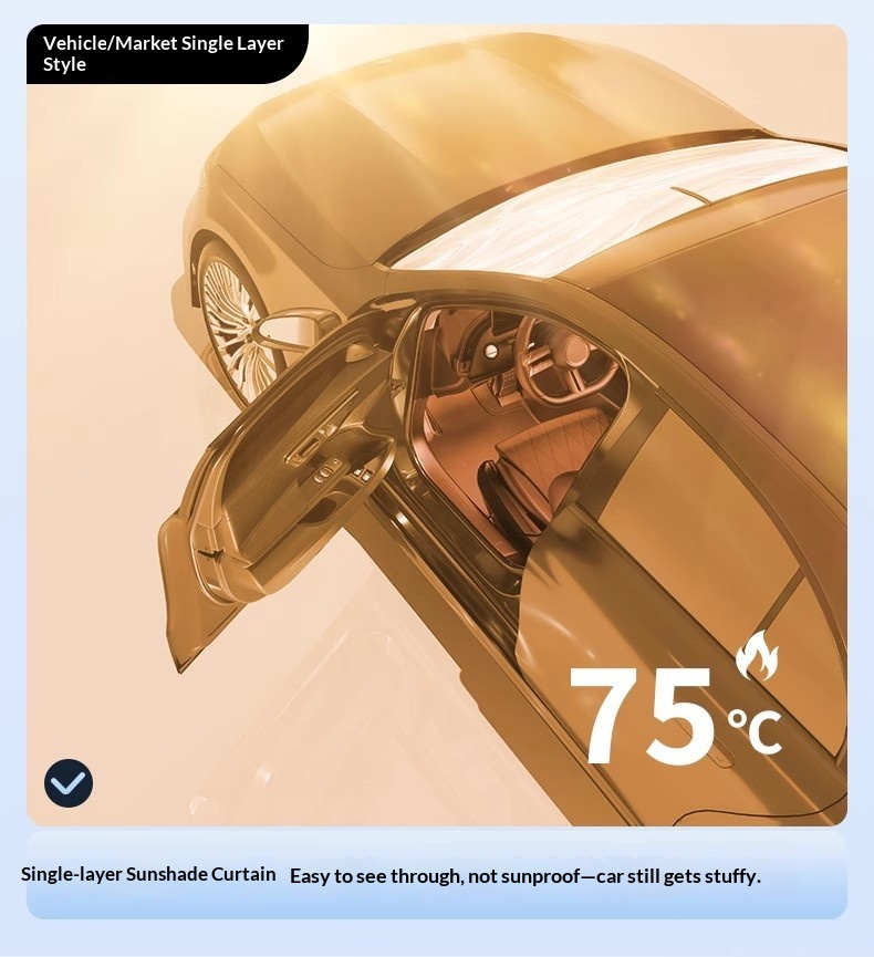 Protezione solare laser per interni auto, parasole rinfrescante per parabrezza anteriore_voghion.com