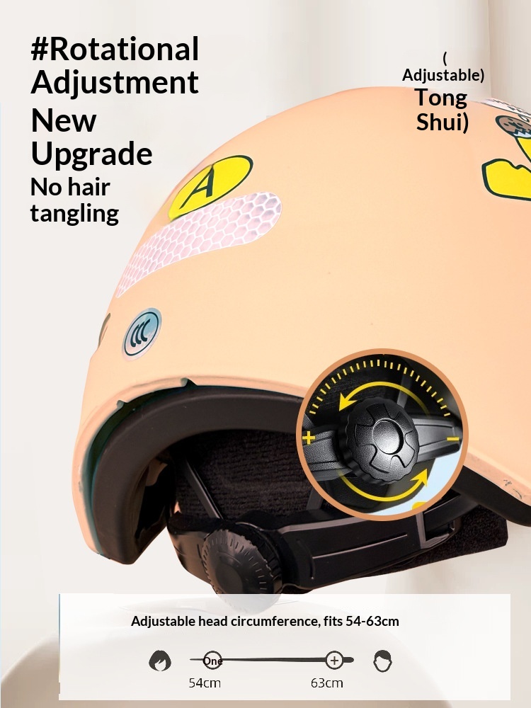 Casco da moto elettrico per uomo e donna sicurezza estivo_voghion.com