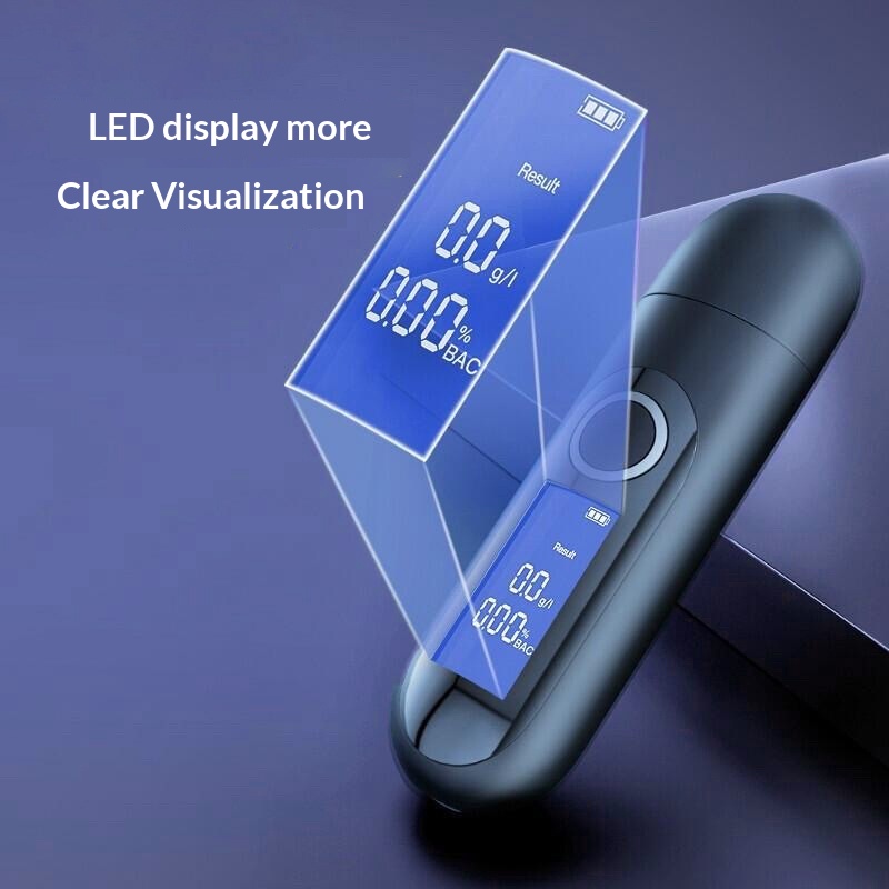 Draagbare alcoholtester met usb oplader en ademdetectie_voghion.com