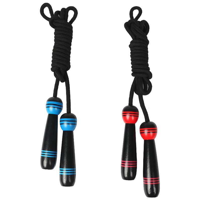 Cross-border Beech Wood Skipping Rope, Adjustable Adults, Children's Toy, Suitable Elementary School Physical Exams, For_voghion.com