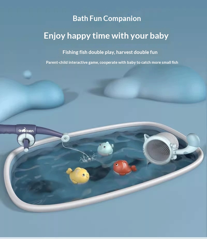 Gioco di pesca magnetico per bambini set educativo da bagno_voghion.com