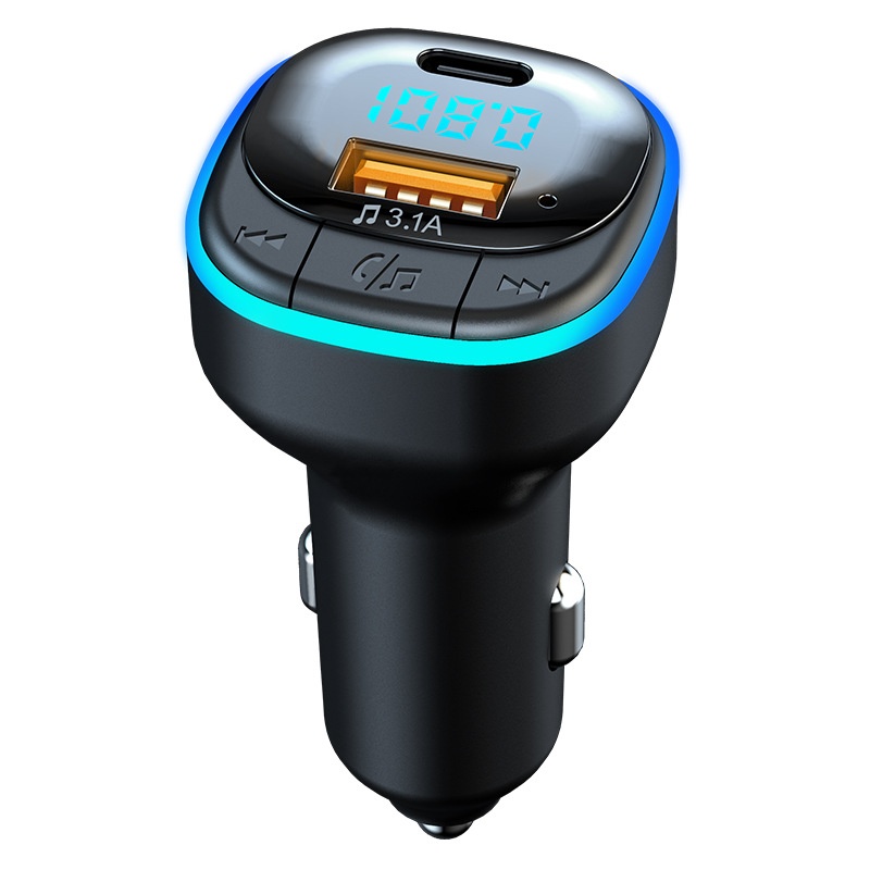 Gloednieuwe Bluetooth multifunctionele MP3-speler met FM-transmitter en autolader_voghion.com