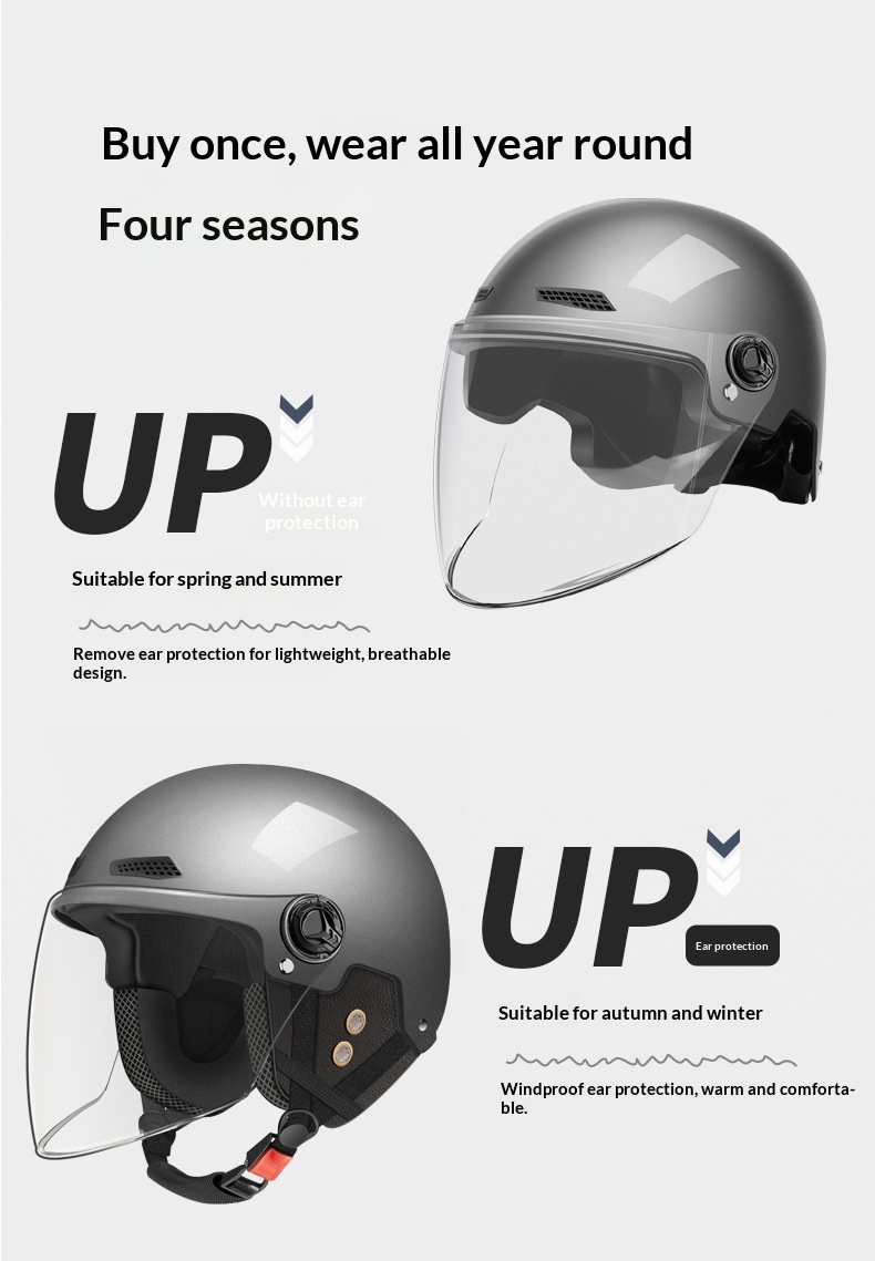 Elektrische step helm voor dames en heren alle seizoenen_voghion.com