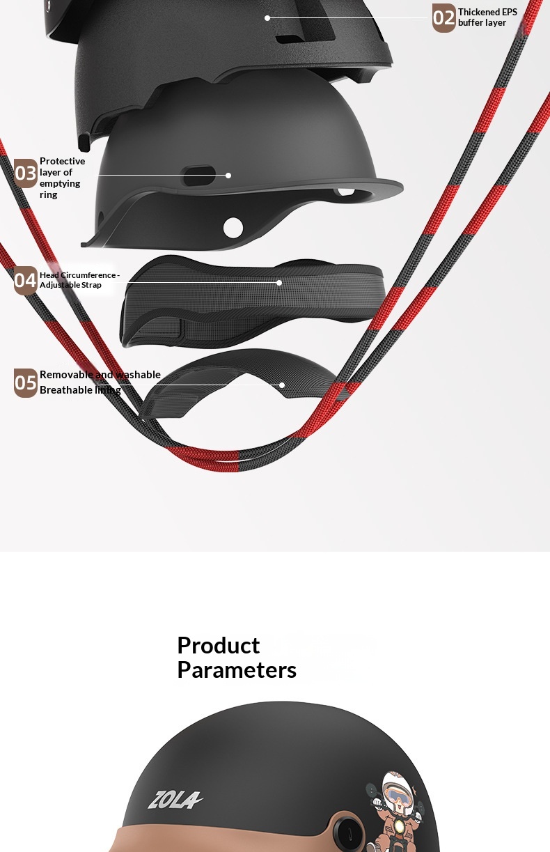 Motorcycle Helmet Summer Lightweight Duckbill Safety Helmet_voghion.com