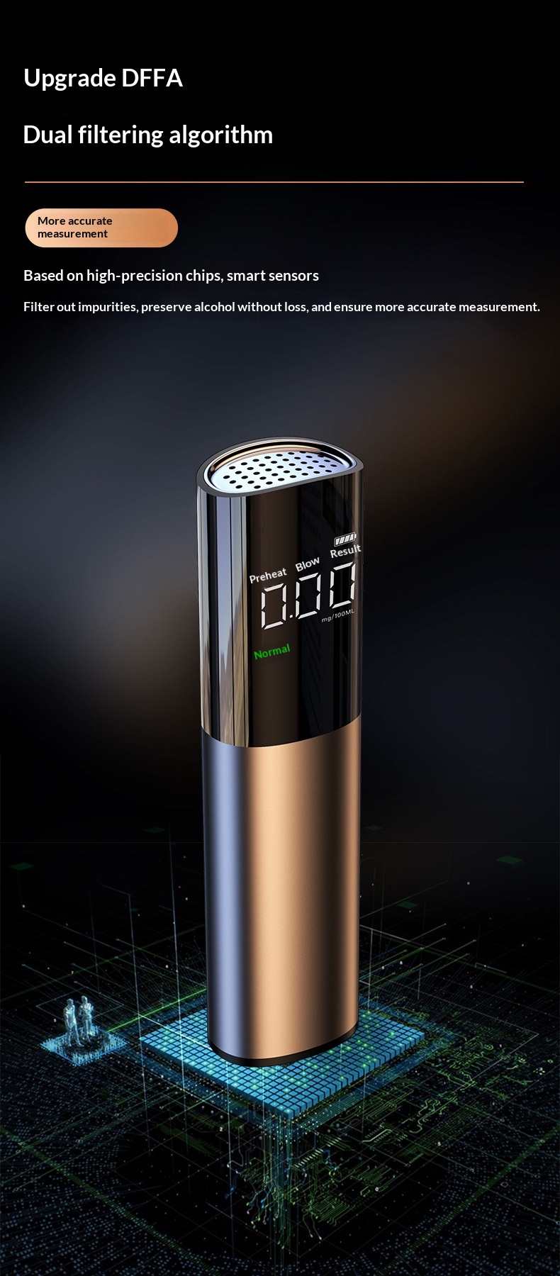 Wieless Convenient Blowing Type High Pecision Diving Detecto Intelligent Digital Display Taffic Alcohol_voghion.com