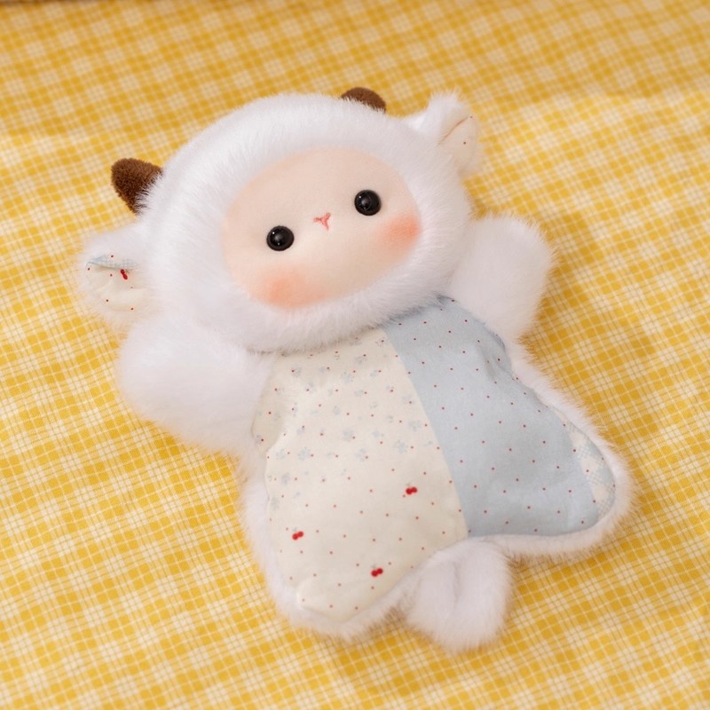 Fun Stress-Relief Doll, Comforting Plush Toy, Healing Squeezable Lamb Figurine, Cute Husky Beanbag_voghion.com