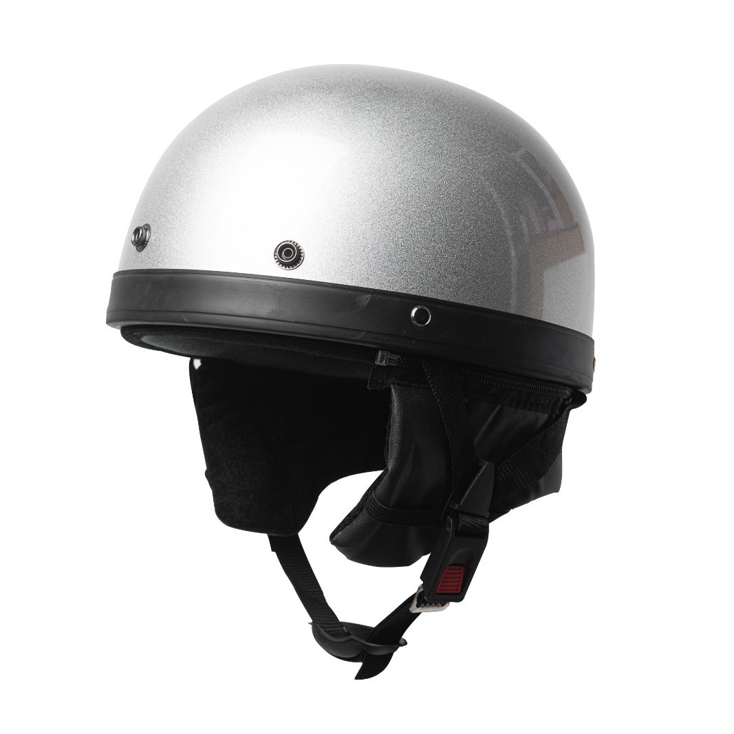Exklusiv bei Cross-Border erhältlich: Leder-Halbelektroroller für Damen und Herren, Ganzjahres-Leichtmetallhelm in Melonenfarbe, sofort lieferbar_voghion.com