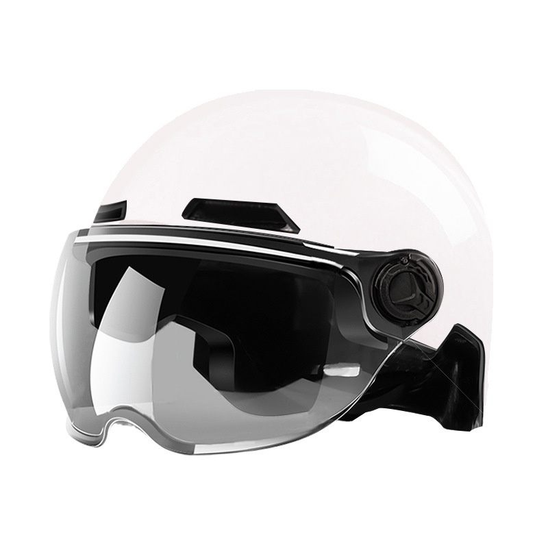 5XL Electric Scooter For Men With Big Head Circumference, Summer Plus Size Half Helmet, Extra Large 70 Four Seasons 3C_voghion.com