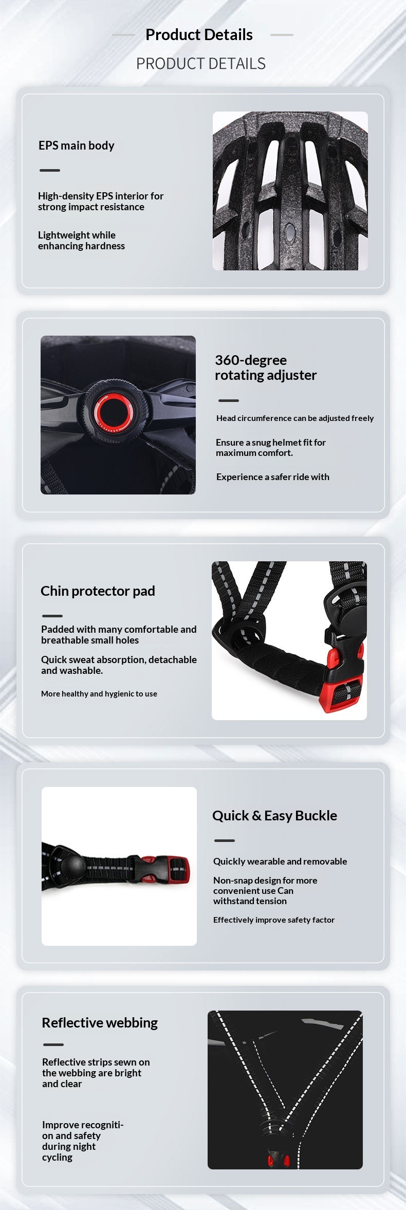 Full Face Helmet With Detachable Chin And Tail Light For Kids_voghion.com