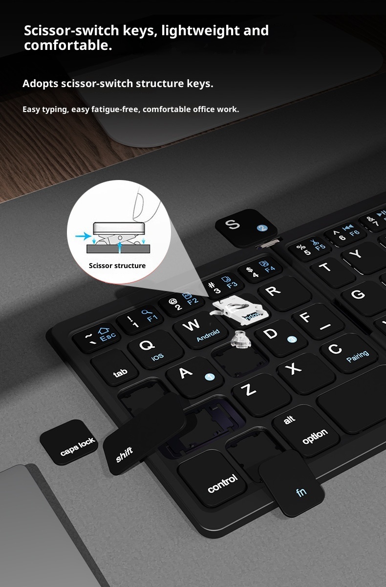 Ultradünnes kabelloses Tablet mit benutzerdefiniertem Touchscreen – 60 % Rabatt – Bluetooth-Mini-Tastatur (leise und tragbar)_voghion.com