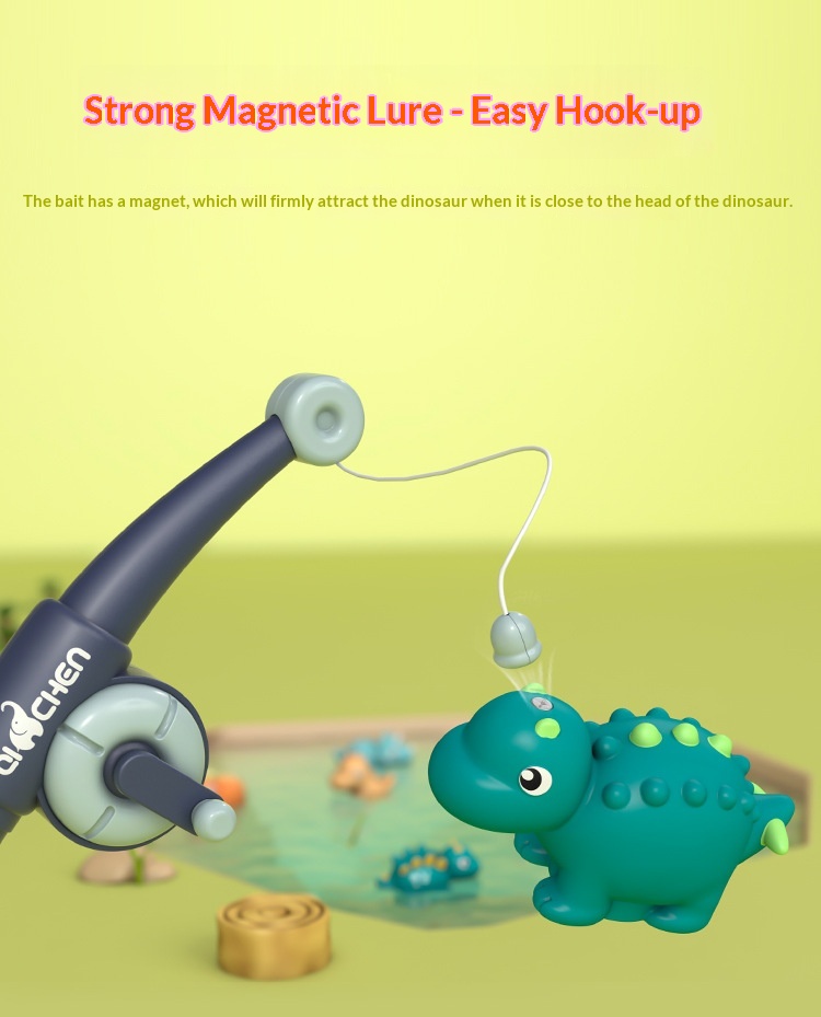 Magnetisch visspel met dinosaurussen voor kinderen_voghion.com