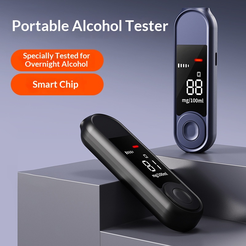 Breathalyzer Driving Detection Device High Precision Traffic Alcohol Tester Instrument_voghion.com