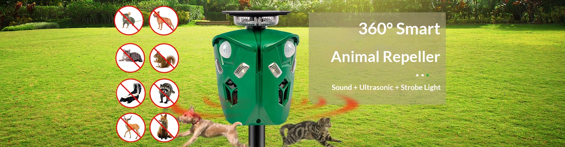 Repellente per topi silenzioso elettronico a ultrasuoni Animal Smart, installabile in auto._voghion.com