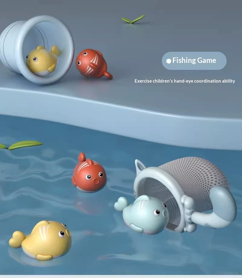 Gioco di pesca magnetico per bambini set educativo da bagno_voghion.com