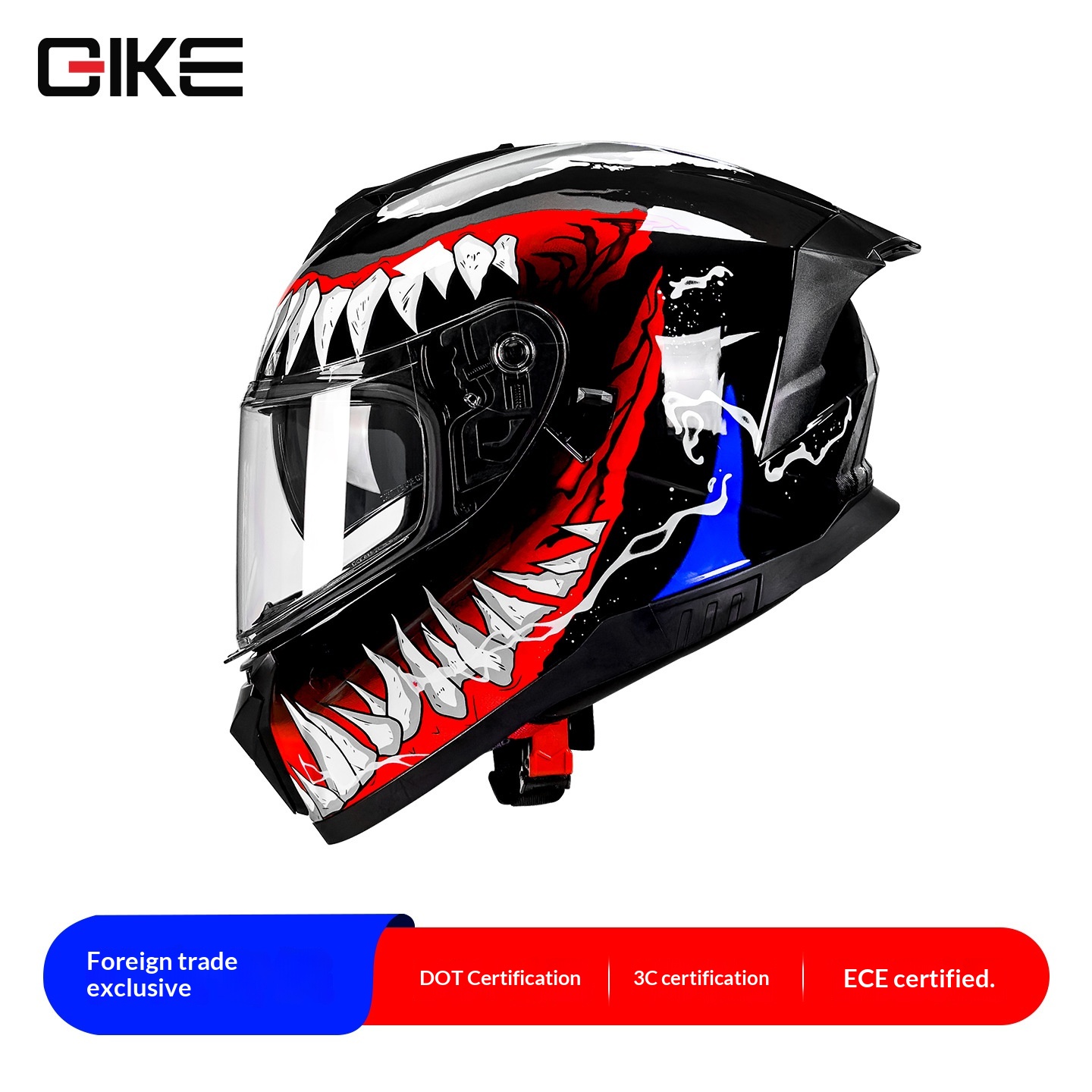 Kask integralny do motocykli elektrycznych, zimowy, zgodny z normą krajową 3C/DOT, z certyfikatem ECE, producent, wyłącznie transgraniczny_voghion.com