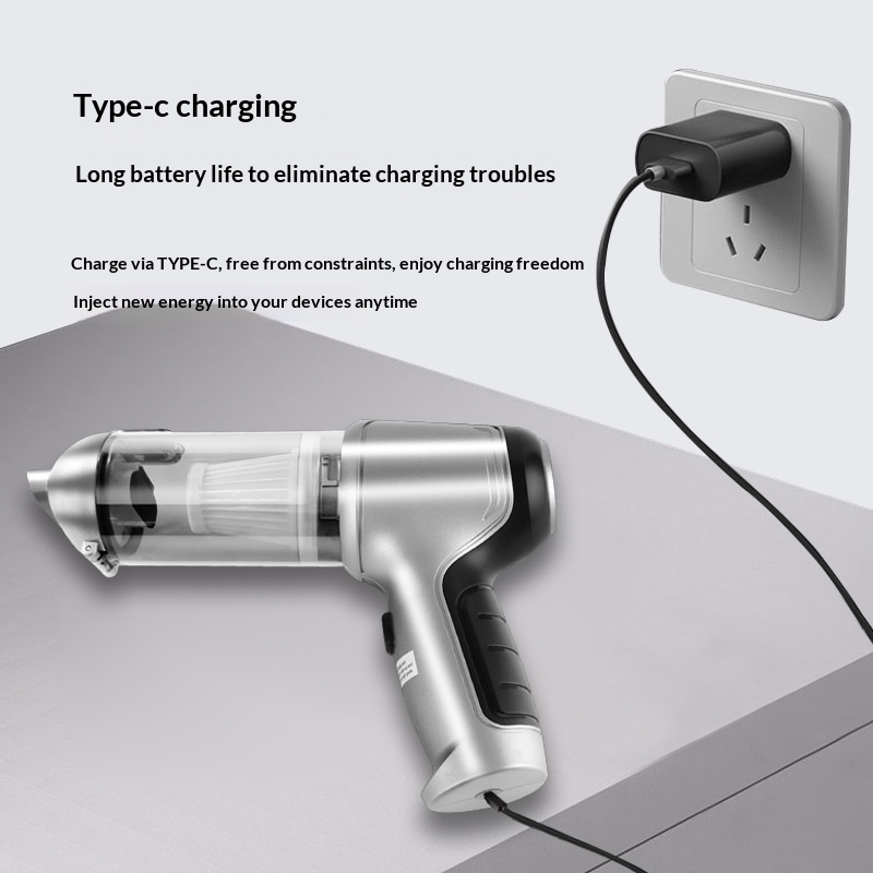 Wireless Brushless High Power Portable Dust Removal Inflatable Car Home Mini Handheld Vacuum Cleaner_voghion.com