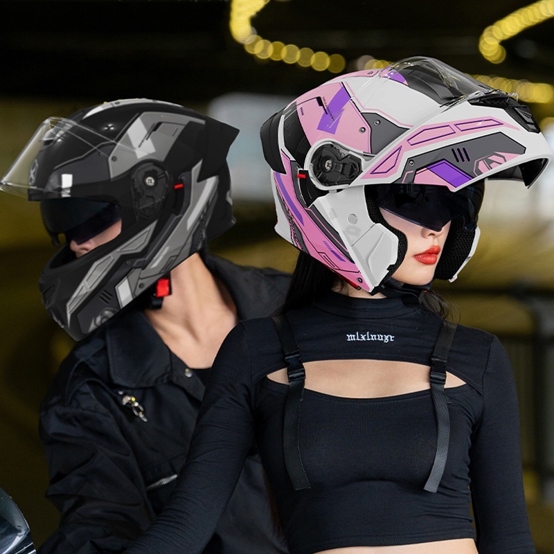 3C/DOT Certified Motorcycle For Men, Open Face Helmet, All-Season Universal, Motorbike Riding, Women's Electric Bike_voghion.com