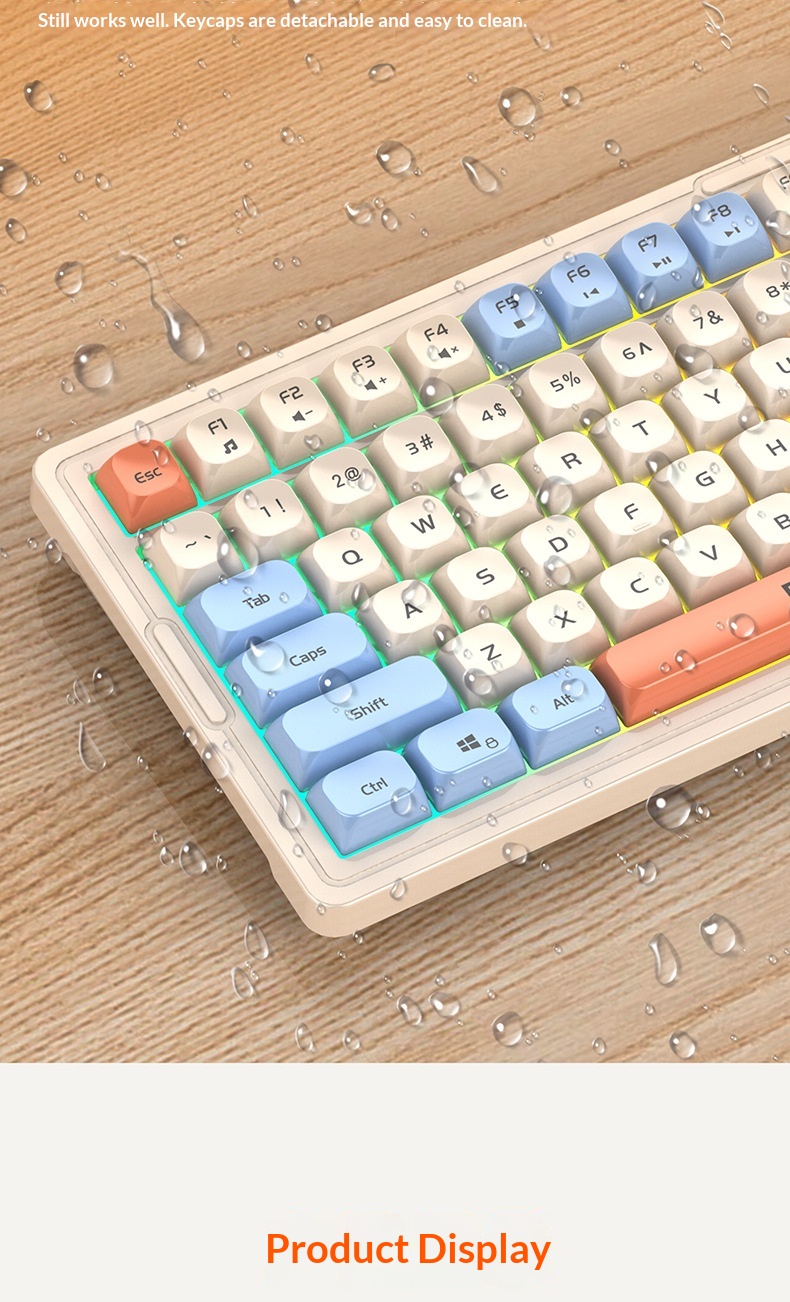 Wired Glowing Mechanical Feel Gaming E-sports Laptop Desktop Computer Peripheral Membrane Keyboard Mouse Set_voghion.com