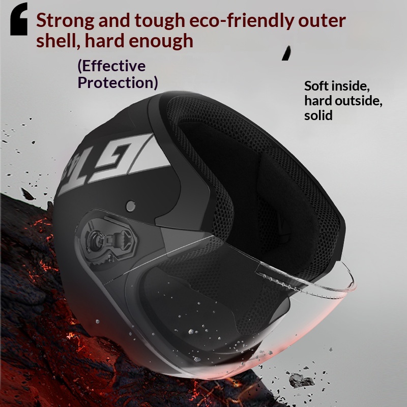 Esportazione dalla fabbrica di motociclette per uomo e donna, casco da moto universale per tutte le stagioni, scooter elettrico_voghion.com