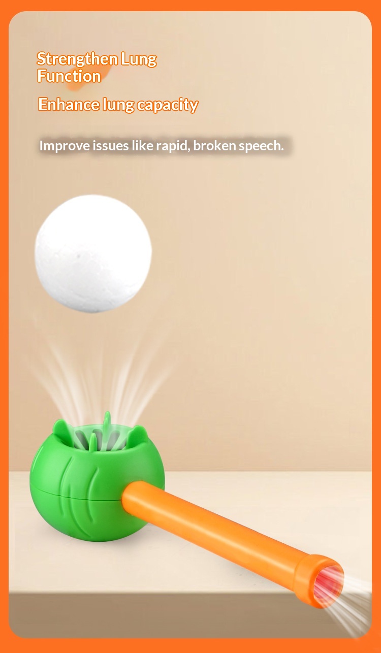 Über Grenzen hinweg aufblasbarer Schwimmball für Kinder – Magisches Atemtraining – Lustiges Geschenk mit nostalgischem Charme_voghion.com