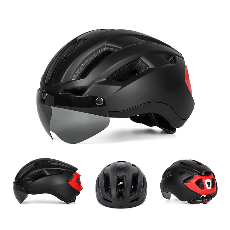 Fietsbril, winddichte outdoor offroad mountainbikehelm, racefietshelm voor volwassenen_voghion.com
