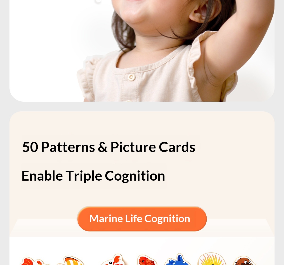 Gioco di pesca magnetico in legno per bambini giocattolo_voghion.com