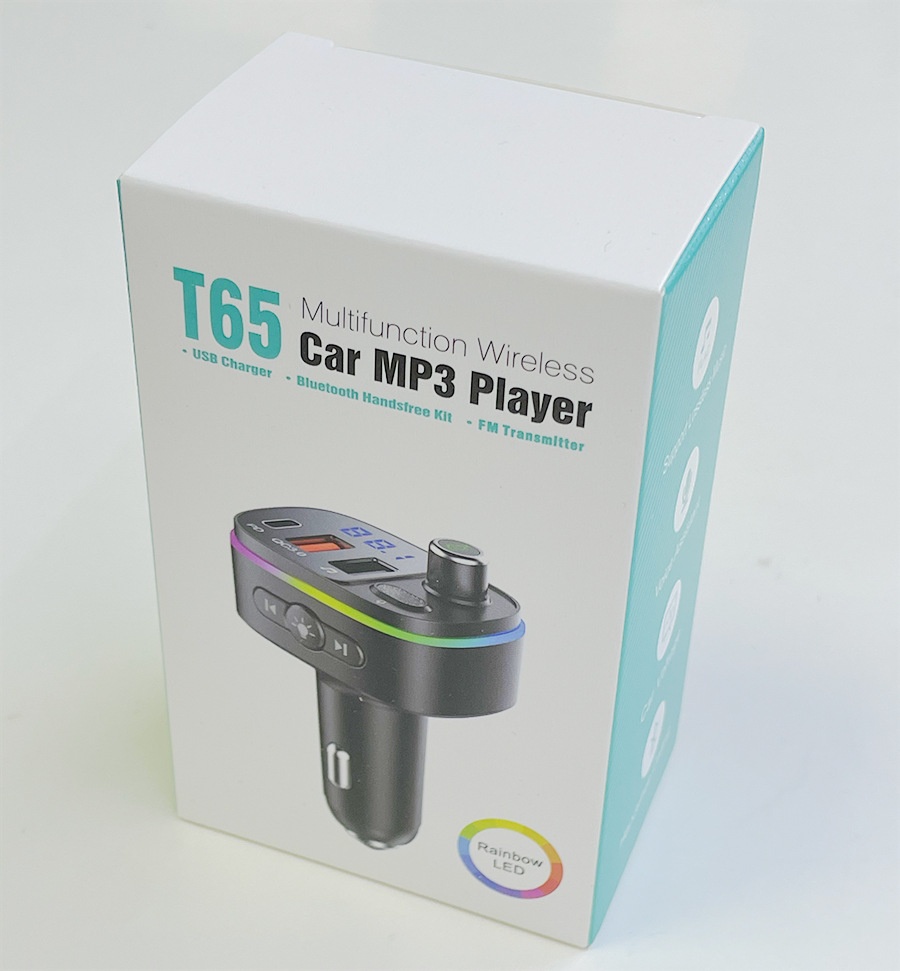 Player PD/QC3.0 Fast Charging T65 Hands-Free Car Bluetooth MP3_voghion.com