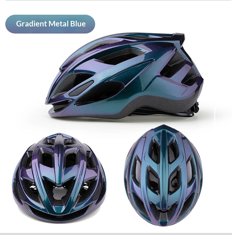 Casque de vélo avec feu arrière intégré pour route et vtt_voghion.com