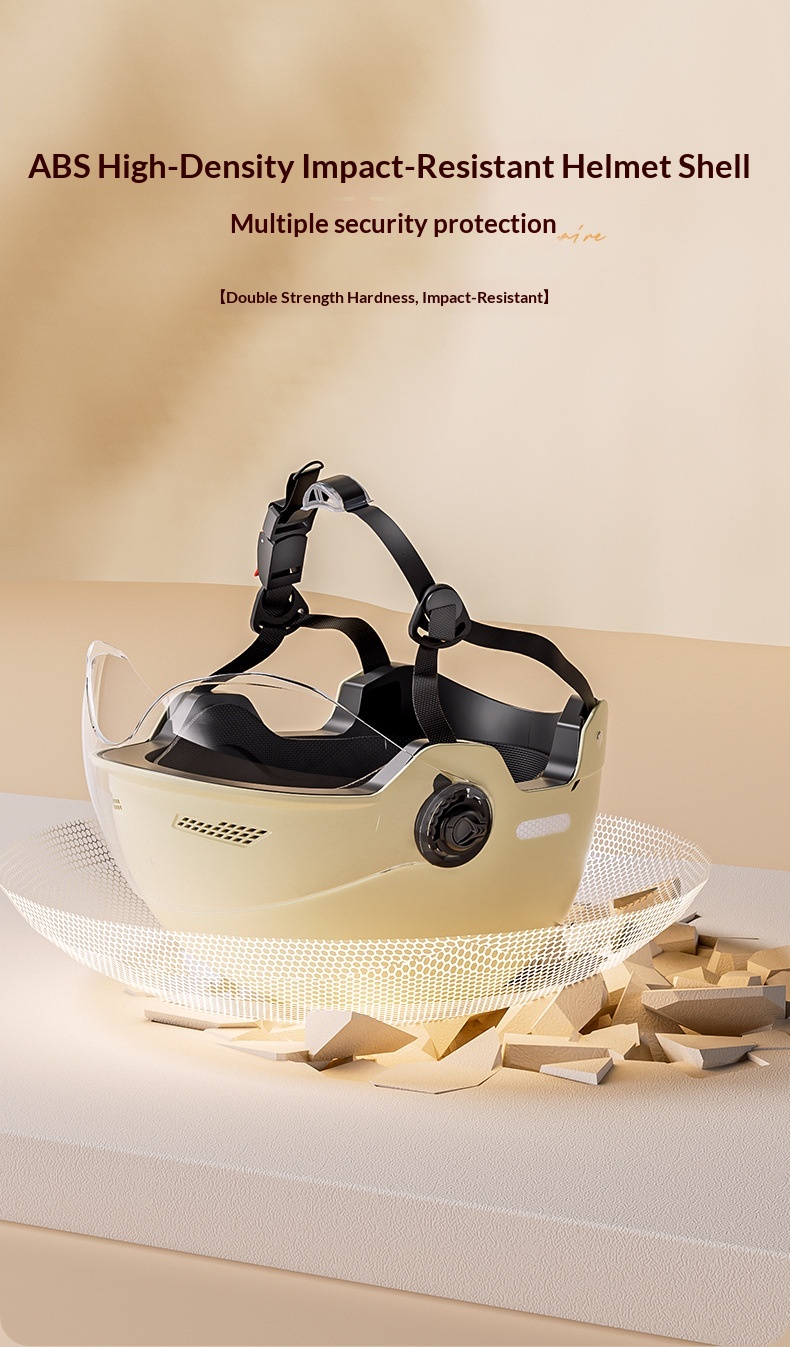 Safety Helmet For Electric Motorcycle And Scooter Unisex Design_voghion.com