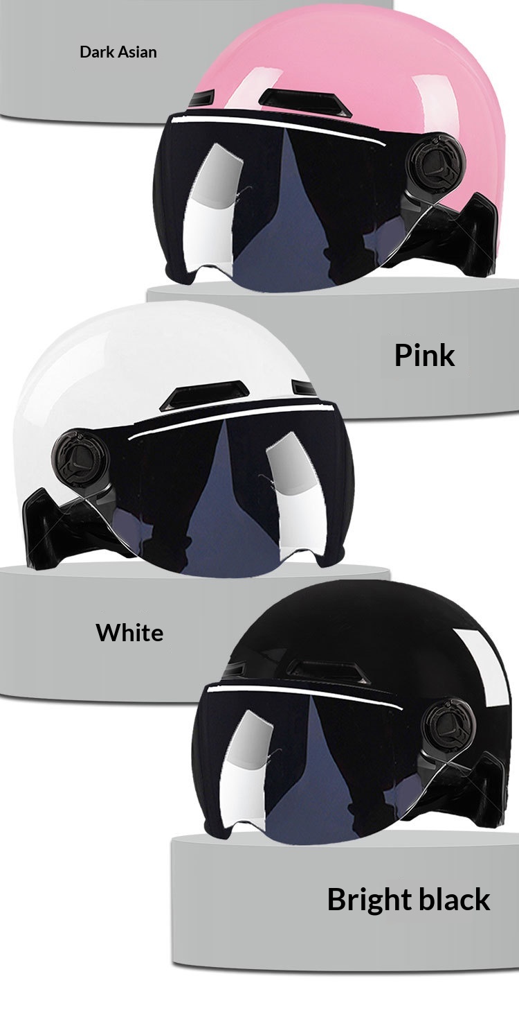 Electric Scooter Half Helmet For Men Extra Large Summer Four Seasons_voghion.com